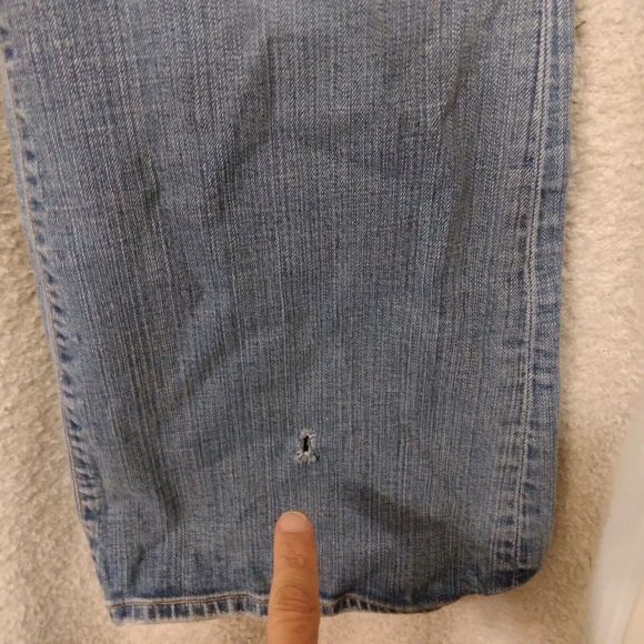 AG Adriano Goldschmied the fillmore jeans mens 38x32 blue made in USA Bootcut - Picture 8 of 13